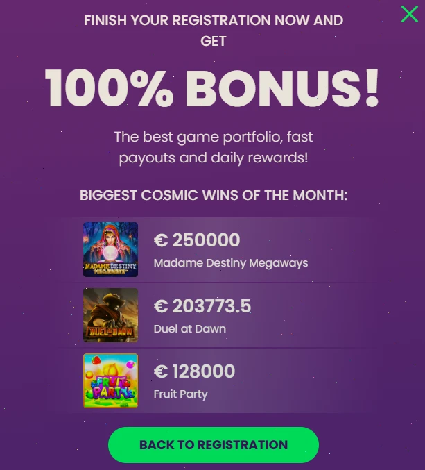 Generous welcome bonuses and promotions at Casino Rocket